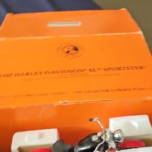 Harley-Davidson XL Sportster with Red and Black Accents